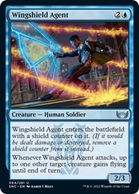 Wingshield Agent - Streets of New Capenna - Magic: The Gathering card