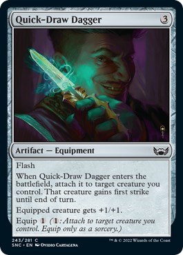 Quick Draw Dagger