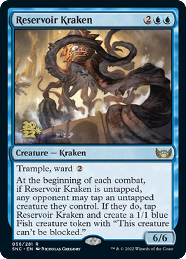 Reservoir Kraken #56s — Streets of New Capenna Promos