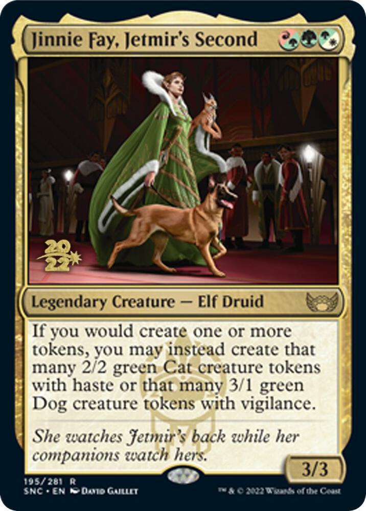 Jinnie Fay, Jetmir's Second #195s — Streets of New Capenna Promos