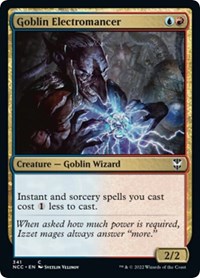 Goblin Electromancer (Commander: Streets of New Capenna)
