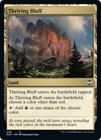 Thriving Bluff (Commander: Streets of New Capenna)