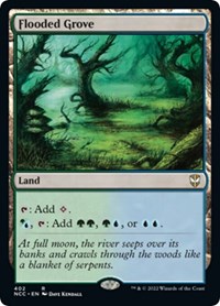 Flooded Grove (Commander: Streets of New Capenna)