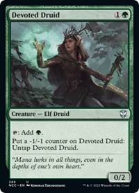Devoted Druid (Commander: Streets of New Capenna)
