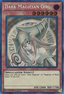 ブラックマジシャン　ゴーストレア　ghosts from the past Dark Magician Girl (Ghost Rare) - Ghosts From the Past: The