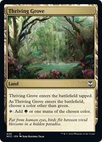 Thriving Grove (Commander: Streets of New Capenna)