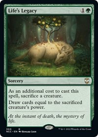 Life's Legacy (Commander: Streets of New Capenna)