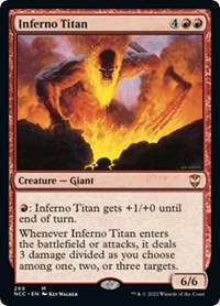Inferno Titan (Commander: Streets of New Capenna)