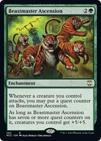 Beastmaster Ascension (Commander: Streets of New Capenna)