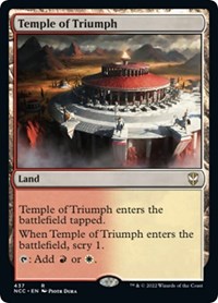 Temple of Triumph (Commander: Streets of New Capenna)