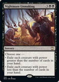 Nightmare Unmaking (Commander: Streets of New Capenna)