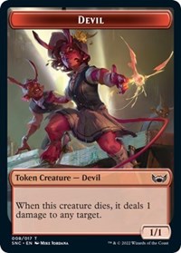 Devil Token - Streets of New Capenna - Magic: The Gathering card