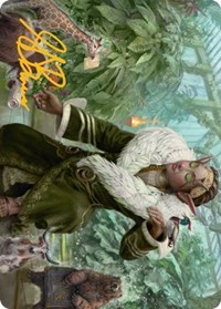 Rumor Gatherer Art Card (Gold-Stamped Signature)