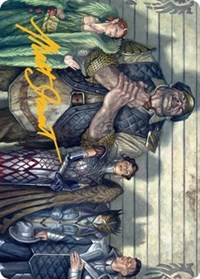 Rogues' Gallery Art Card (Gold-Stamped Signature)
