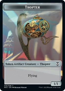 Thopter // Treasure (013) Double-Sided Token