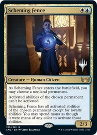 Scheming Fence (Promo Pack: Streets of New Capenna)