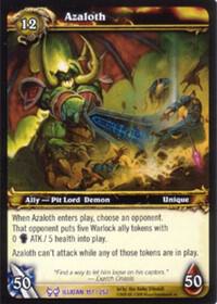 Azaloth - The Hunt for Illidan - WoW - TCGplayer.com Azaloth - The Hunt for Illidan - WoW - TCGplayer.com