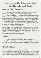 Legends Rules Card - Legends - Magic: The Gathering - TCGplayer.com