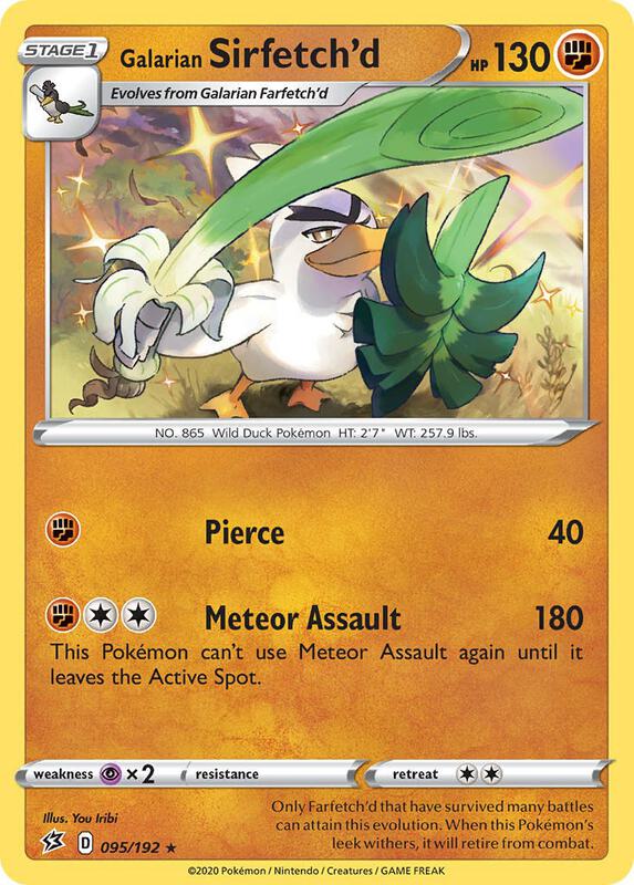 Galarian Sirfetch'd 095/192 from Deck Exclusives