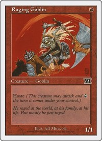 Raging Goblin (Classic Sixth Edition)