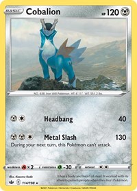 Cobalion #114/198 from Deck Exclusives Pokemon card image