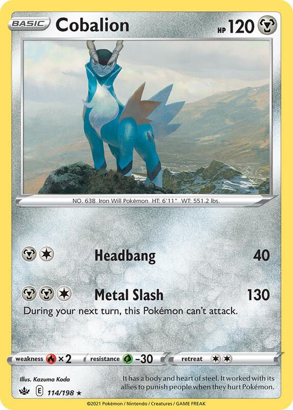 Cobalion 114/198 from Deck Exclusives