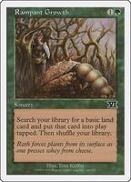 Rampant Growth//Life 蔓延//生命　【cold foil】 Rampant Growth (Foil Etched) - WPN & Gateway Promos - Magic