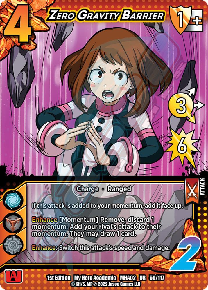Zero Gravity Barrier - UniVersus: My Hero Academia: Crimson