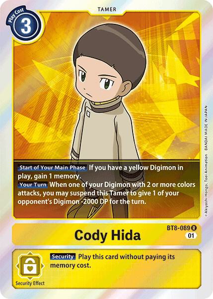 Cody Hida - New Awakening - Digimon Card Game - TCGplayer.com