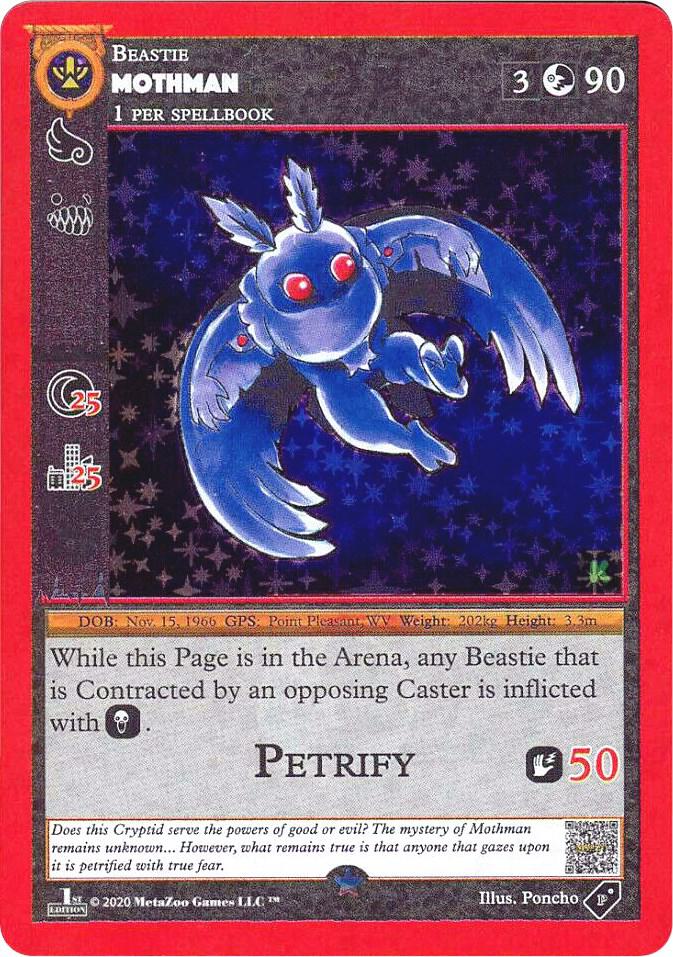 Mothman (Cryptid Nation: Kickstarter Edition Blister Promo)