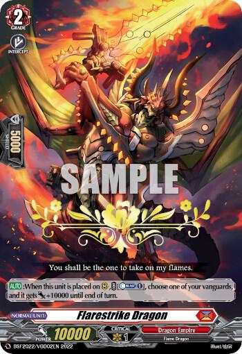Flarestrike Dragon (Hot Stamped)