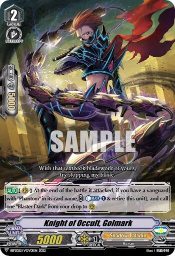 Knight of Occult, Golmark