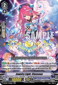 Jewelry Light, Claseena (Hot Stamped) - Bushiroad Event Cards
