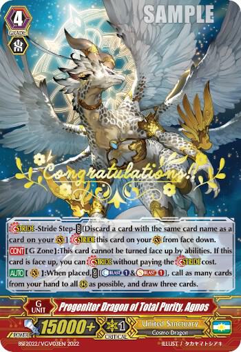 Progenitor Dragon of Total Purity Agnos Hot Stamped