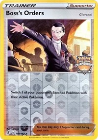 Boss's Orders - 154/192 (Regional Championships) #154/192 from League & Championship Cards Pokemon card image