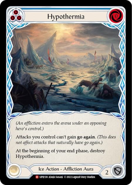 Hypothermia - Uprising - Flesh and Blood TCG - TCGplayer.com