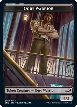 Ogre Warrior // Citizen Double-Sided Token