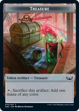 Treasure 015 Copy Double Sided Token