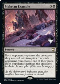 Make an Example (Promo Pack: Streets of New Capenna)