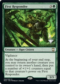 First Responder (Promo Pack: Streets of New Capenna)