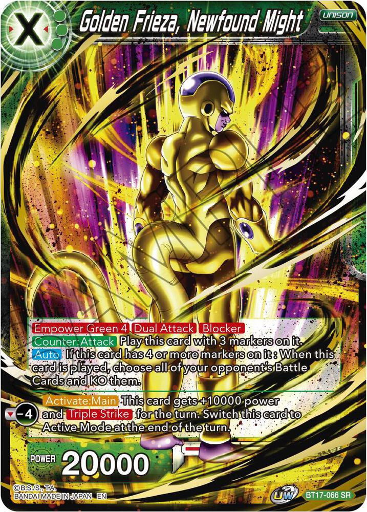 Golden Frieza, Newfound Might - Ultimate Squad - Dragon Ball Super