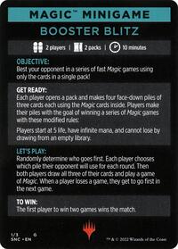 Magic Minigame: Booster Blitz (Streets of New Capenna)