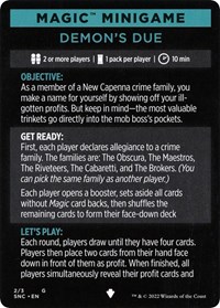 Magic Minigame: Demon's Due