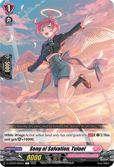 Song of Salvation, Tulael