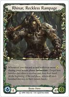 その他 Rhinar, Reckless Rampage coldfoil HER001 Search TCGplayer's Massive Trading Card Games Inventory
