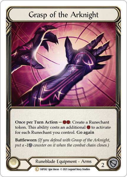 アークナイトの掌握 Grasp of the Arknight 1枚 FaB 270963_in_600x600.jpg