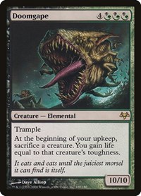 Doomgape - Eventide - Magic: The Gathering card