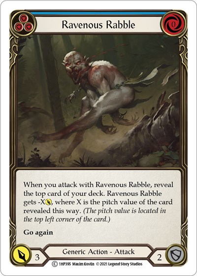 Ravenous Rabble Blue