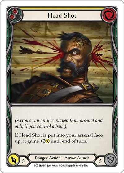 Head Shot Yellow