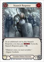 Staunch Response (Blue) - History Pack Vol.1 - Flesh and Blood TCG